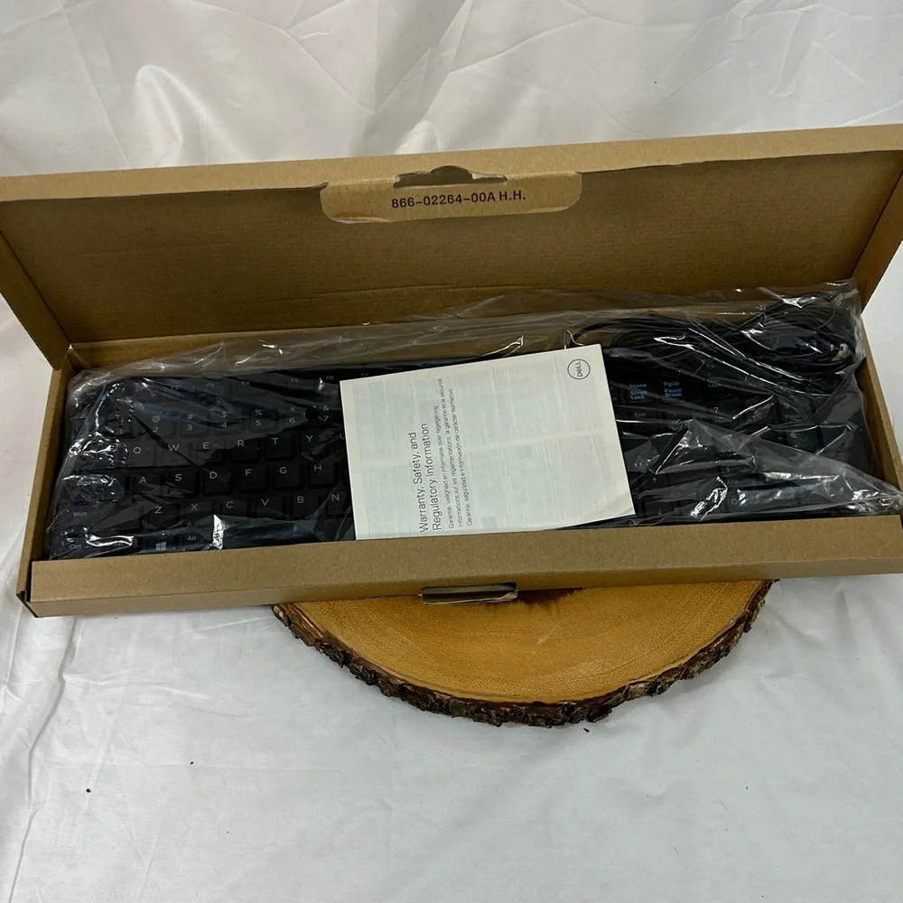 Dell Black Wired Keyboard USB‎ New in Box